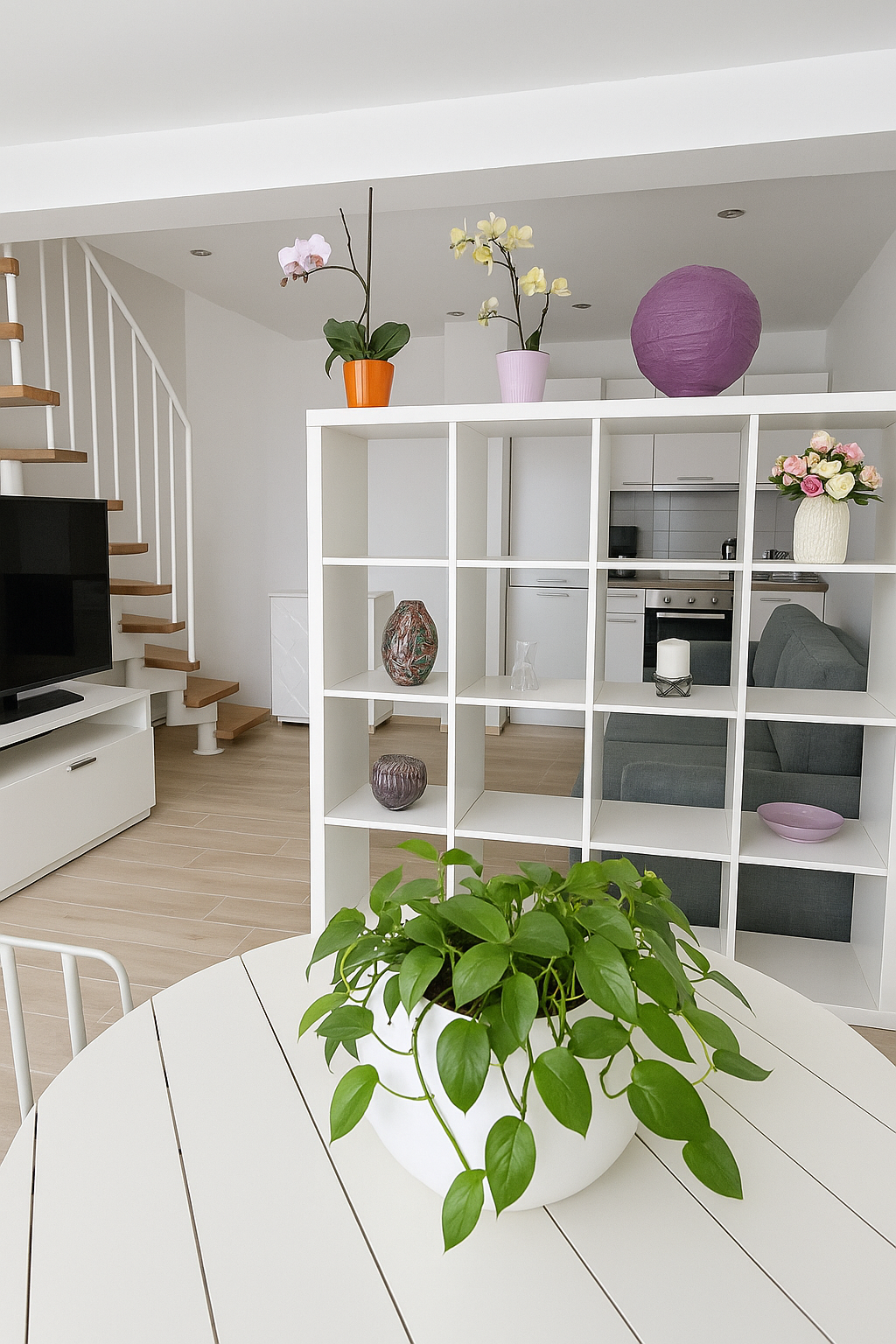 Render degli interni di StepFree